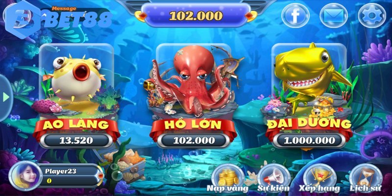 Cách chơi bắn cá thần tài dễ hiểu cho tân binh